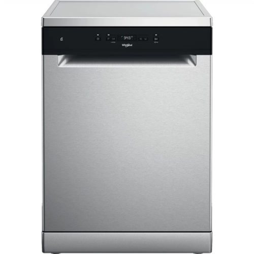 Whirlpool W2F HD624 X inox, programok száma: 9, szabadonálló, 14 terítékes mosogatógép 