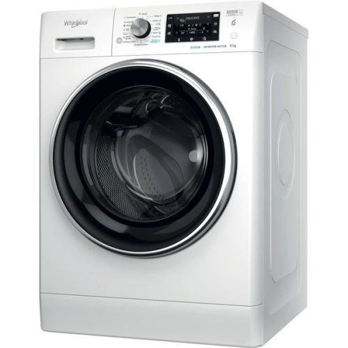 Whirlpool FFD 9489 BCV EE fehér, elöltöltős, max.1400ford., 9 kg, mosógép