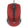 Iris IOM861-R Vezetékes Egér piros