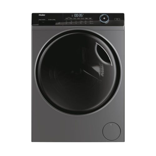 Haier HW80-B14959S8U1S antracit, elöltöltős, max.1400ford., 8 kg, mosógép