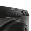 Haier HW80-B14959S8U1S antracit, elöltöltős, max.1400ford., 8 kg, mosógép