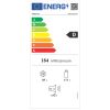 Gorenje NRK418DCS4 szürke, alulfagyasztós, Hűtő:171L, Fagyasztó:85L, No frost hűtőszekrény