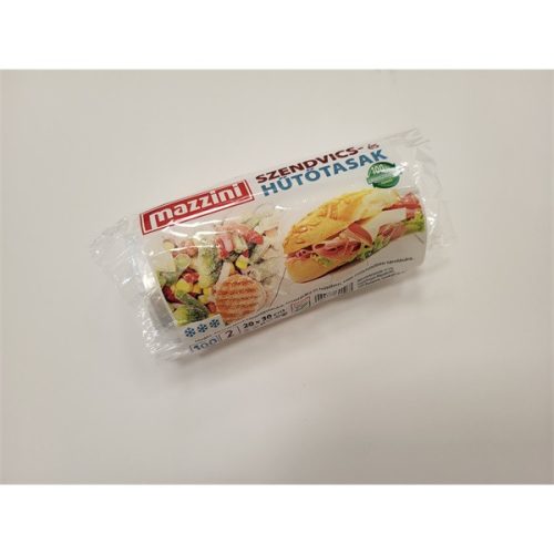 MAZZINI Szendvics és Hűtőtasak 2L  (20x30cm) 100db/roll