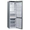 Whirlpool W9C 941C OX inox, alulfagyasztós, Hűtő:257L, Fagyasztó:98L, No frost hűtőszekrény