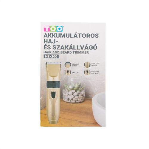 TOO HB-200 Akkumulátoros haj- és szakállvágó szett