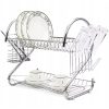 TOO KT-582 Kétszintes MIDI fém konyhai edényszárító 25x52x38cm
