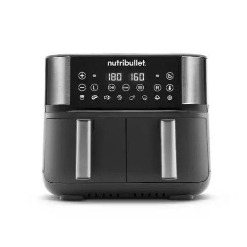 Nutribullet Twin Drawer NBA081B fekete 8 L forrólevegős sütő
