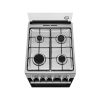 Electrolux LKG504011X Inox, szabadonálló, gáz, főzőzóna: 4, sütő:57L, grill, tűzhely