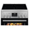 Electrolux LKR540267X inox, szabadonálló, kerámialapos, elektromos, főzőzóna: 4, sütő:57L, grill, tűzhely