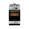 Electrolux LKK560232X Inox, szabadonálló, gáz, kombinált, főzőzóna: 4, sütő:58L, grill, tűzhely