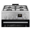 Electrolux LKK560232X Inox, szabadonálló, gáz, kombinált, főzőzóna: 4, sütő:58L, grill, tűzhely