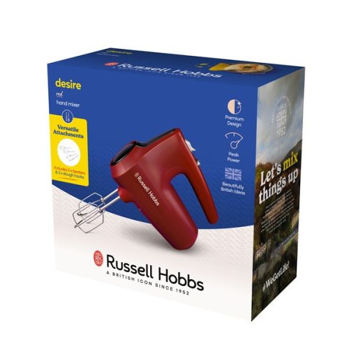 Russell Hobbs 27150-56/RH Desire Red piros kézi mixer