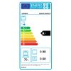 Candy FIDCP N625L fekete, beépíthető, sütőtér: 70L, légkeverés, sütő