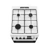 Electrolux LKK560232W fehér, szabadonálló, gáz, kombinált, főzőzóna: 4, sütő:58L, tűzhely