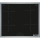 Bosch PUE64KBB5E fekete, beépíthető, indukciós, főzőzóna: 4, beépíthető méret: 56cm, főzőlap