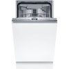 Bosch SPV4HMX10E inox, programok száma: 6, keskeny beépíthető, 10 terítékes mosogatógép 