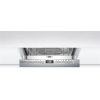 Bosch SPV4HMX10E inox, programok száma: 6, keskeny beépíthető, 10 terítékes mosogatógép 