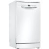 Bosch SPS2IKW10E fehér, programok száma: 5, keskeny szabadonálló, 9 terítékes mosogatógép 