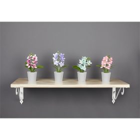   IRIS E5679 ORCHIDEA dekoráció művirággal cserépben 6x17cm