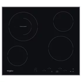   Whirlpool AKT 8601 IX fekete, beépíthető, elektromos üvegkerámia, főzőzóna: 4, beépíthető méret: 56cm, főzőlap