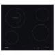 Whirlpool AKT 8601 IX fekete, beépíthető, elektromos üvegkerámia, főzőzóna: 4, beépíthető méret: 56cm, főzőlap