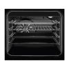 Electrolux LKR564275K fekete, szabadonálló, gáz, kombinált, főzőzóna: 4, sütő:57L, grill, tűzhely