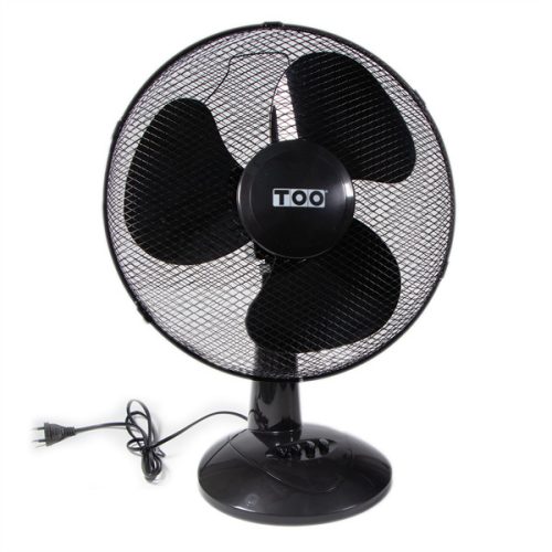 TOO FAND-40-201-B ICEBERG fekete asztali ventilátor 40cm