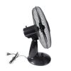 TOO FAND-40-201-B ICEBERG fekete asztali ventilátor 40cm