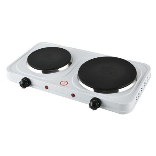 TOO DHP-300WH-1000+1500W fehér dupla elektromos főzőlap