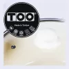 TOO LINE BLUE 2,9 literes, 20cm átmérő, 10cm magasságú lábas (fazék) üveg fedővel