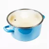TOO LINE BLUE 5,5 literes, 24cm átmérő, 12cm magasságú lábas (fazék) üveg fedővel