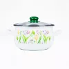 TOO BELLY TULIP 2,1 literes, 16cm átmérő, 11cm magasságú lábas (fazék) üveg fedővel