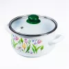 TOO BELLY TULIP 3,8 literes, 20cm átmérő, 13cm magasságú lábas (fazék) üveg fedővel