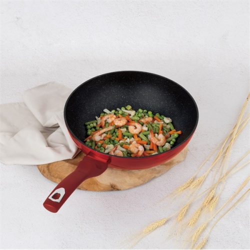 Blaumann BL-3983 Burgundy Collection 28 cm wok