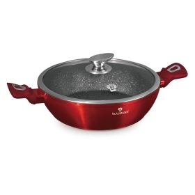   Blaumann BL-3984 Burgundy Collection 3,8L 28 cm alacsony lábas fedővel