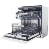 Haier XI 6C4S3FSB fekete, programok száma: 10, beépíthető, 16 terítékes mosogatógép 
