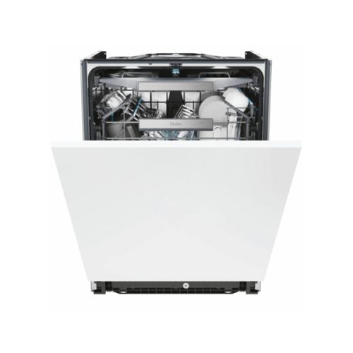 Haier XS 4A4M4PB fekete, programok száma: 10, beépíthető, 14 terítékes mosogatógép 