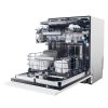 Haier XS 6B1M3PB fekete, programok száma: 10, beépíthető, 16 terítékes mosogatógép 