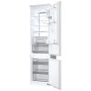 Haier HBW7519C fehér, alulfagyasztós, beépíthető, Hűtő:214L, Fagyasztó:86L, No frost hűtőszekrény