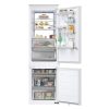 Haier HBW7518C fehér, alulfagyasztós, beépíthető, Hűtő:182L, Fagyasztó:86L, No frost hűtőszekrény