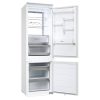 Haier HBW7518C fehér, alulfagyasztós, beépíthető, Hűtő:182L, Fagyasztó:86L, No frost hűtőszekrény