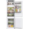 Haier HBW5518E fehér, alulfagyasztós, beépíthető, Hűtő:186L, Fagyasztó:62L, No frost hűtőszekrény