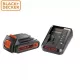 Black&Decker BDC1A15-QW 14,4-18V 1,5 Ah akkumulátor töltő