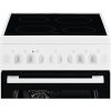 Electrolux LKR520066W fehér, szabadonálló, kerámialapos, elektromos, főzőzóna: 4, sütő:57L, grill, tűzhely