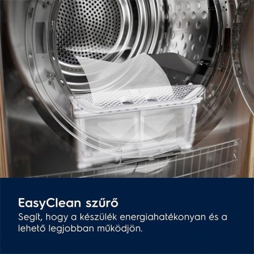 Electrolux EW6D285AE GentleCare fehér, 8 kg, hőszivattyús, szárítógép