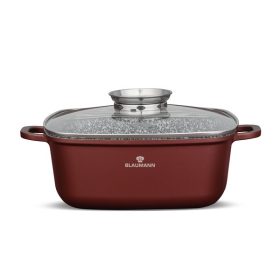   Blaumann BL-4093 5,4L Cerastone Collection 26 cm-es négyzet alakú edény fedővel