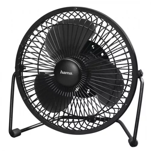 Hama 12160 fekete, 15 cm, sebességfokozat száma:1, 2,5 W, USB-s asztali ventilátor