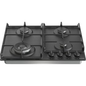   Gorenje GW641BFB fekete, beépíthető, gáz, főzőzóna: 3 +1 wok égőfej, beépíthető méret: 56cm, főzőlap