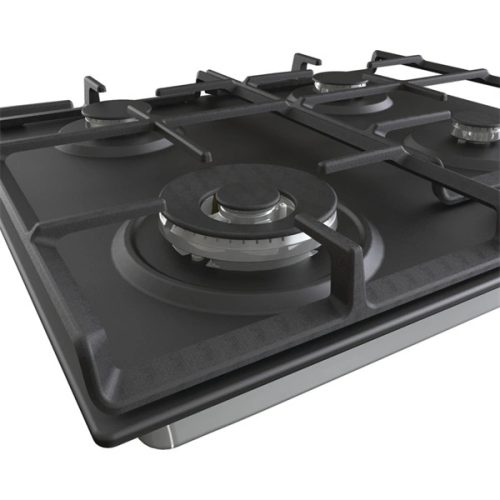 Gorenje GW641BFB fekete, beépíthető, gáz, főzőzóna: 3 +1 wok égőfej, beépíthető méret: 56cm, főzőlap