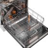 Gorenje GV663B65 fekete, programok száma: 8, beépíthető, 16 terítékes mosogatógép 